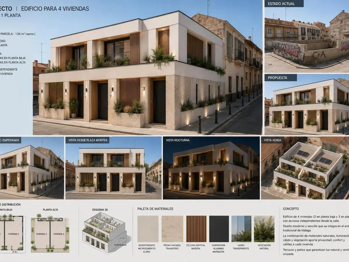 Residential Plot for sale in Málaga Centro — photo 1