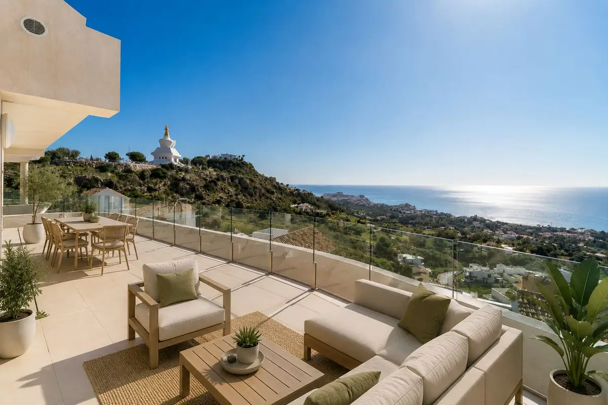 Penthouse Duplex for sale in Benalmadena Pueblo — photo 1