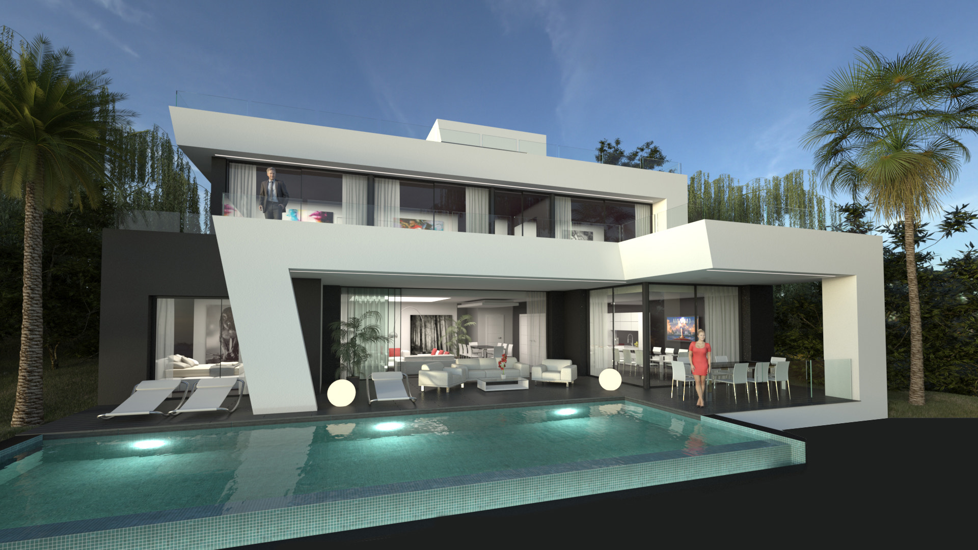 Villa Project with Panoramic Views in Estepona