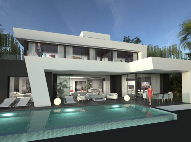 Spectacular Villa Project with Panoramic Views in Estepona