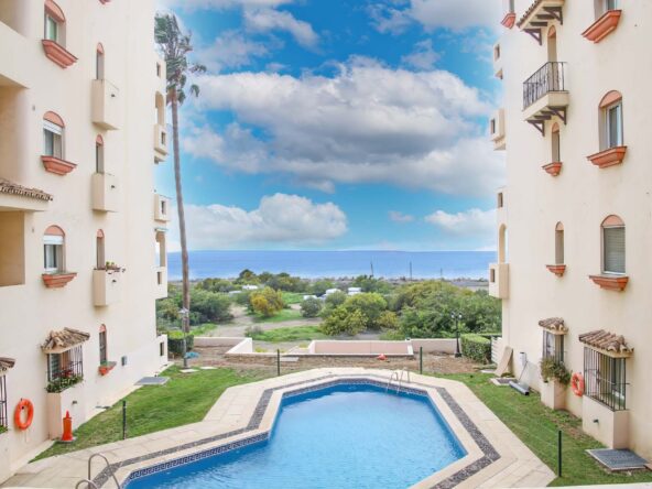 Front line beach apartment for sale in Estepona