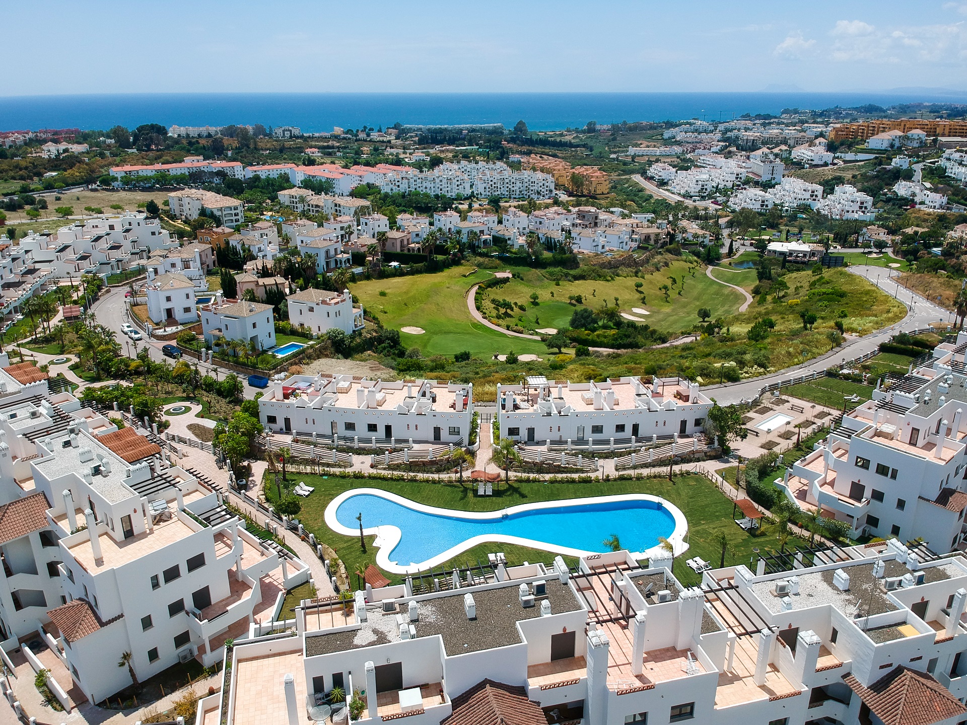 Duplex penthouse is just a short drive from Estepona's beautiful beaches