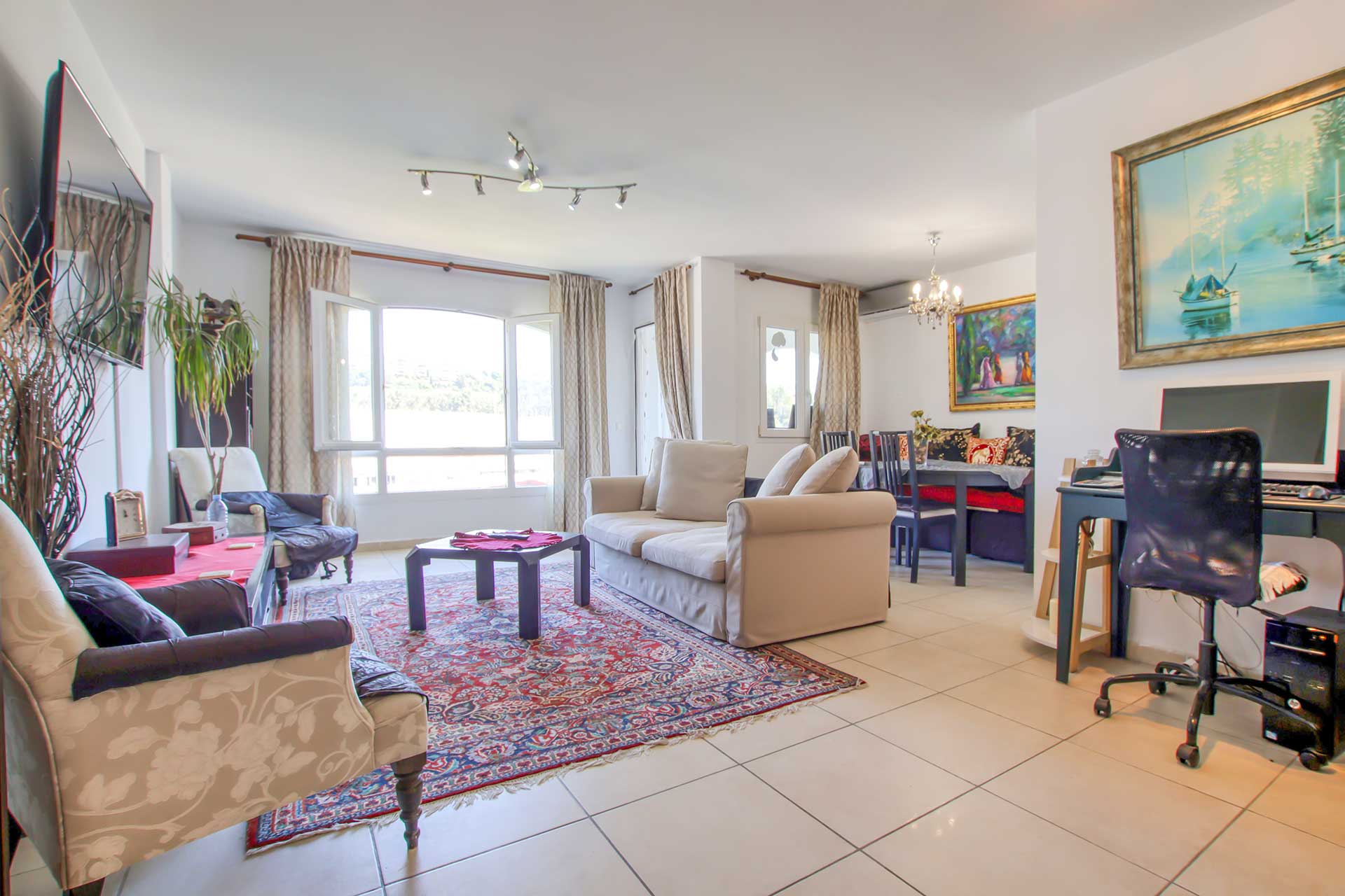 Living Room of Apartment for sale in La Campana