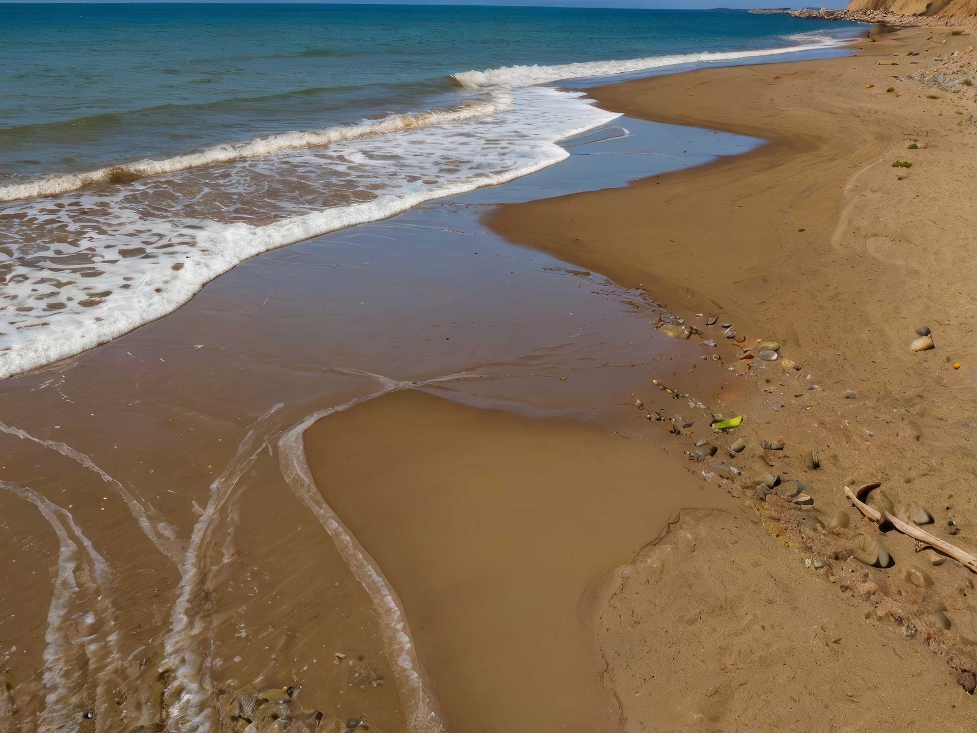 Nubay frontline beach location in Manilva