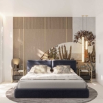 Luxurious bedroom in Nubay Manilva development