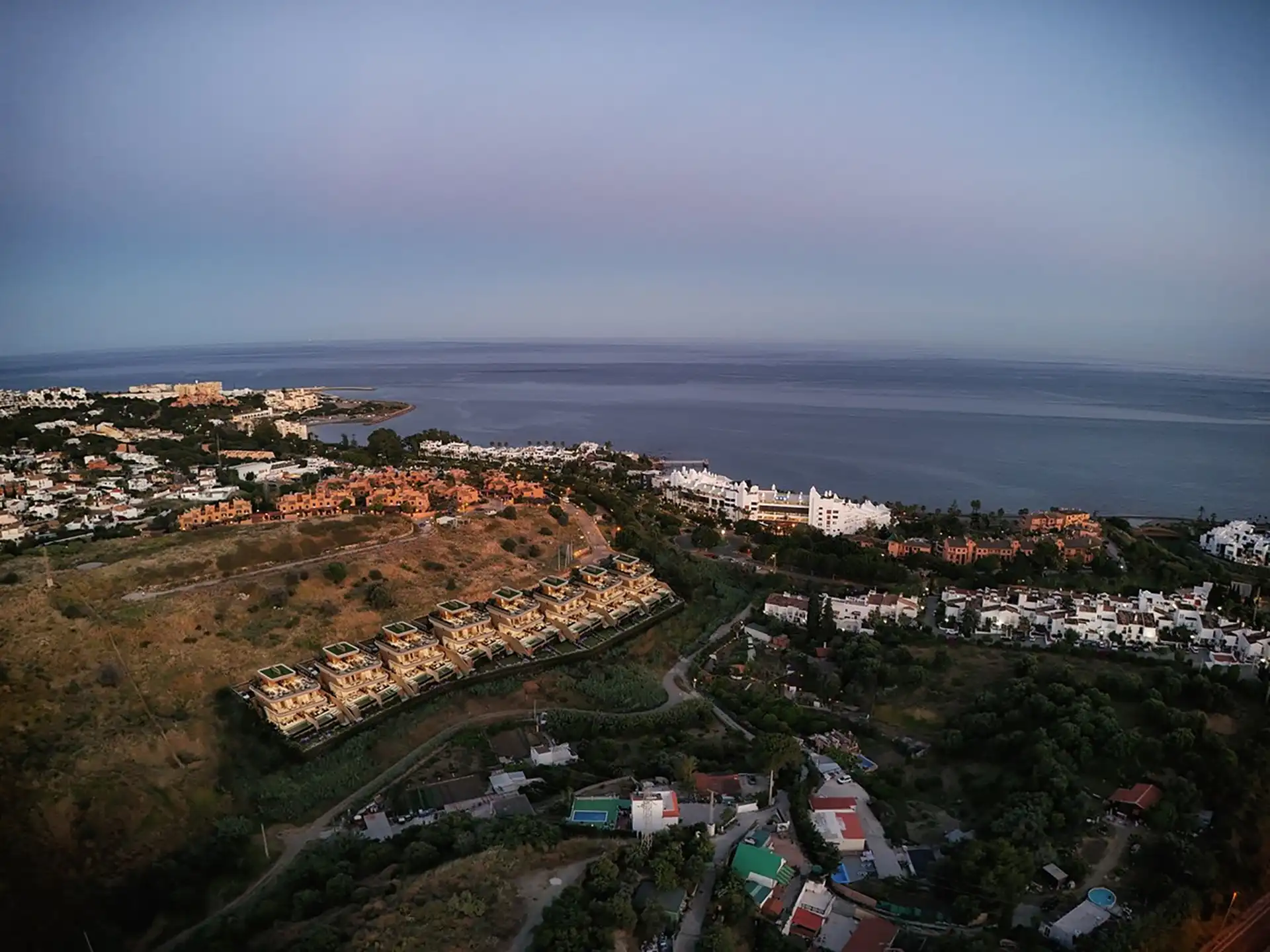 Beyond Homes Estepona spacious terrace with panoramic views