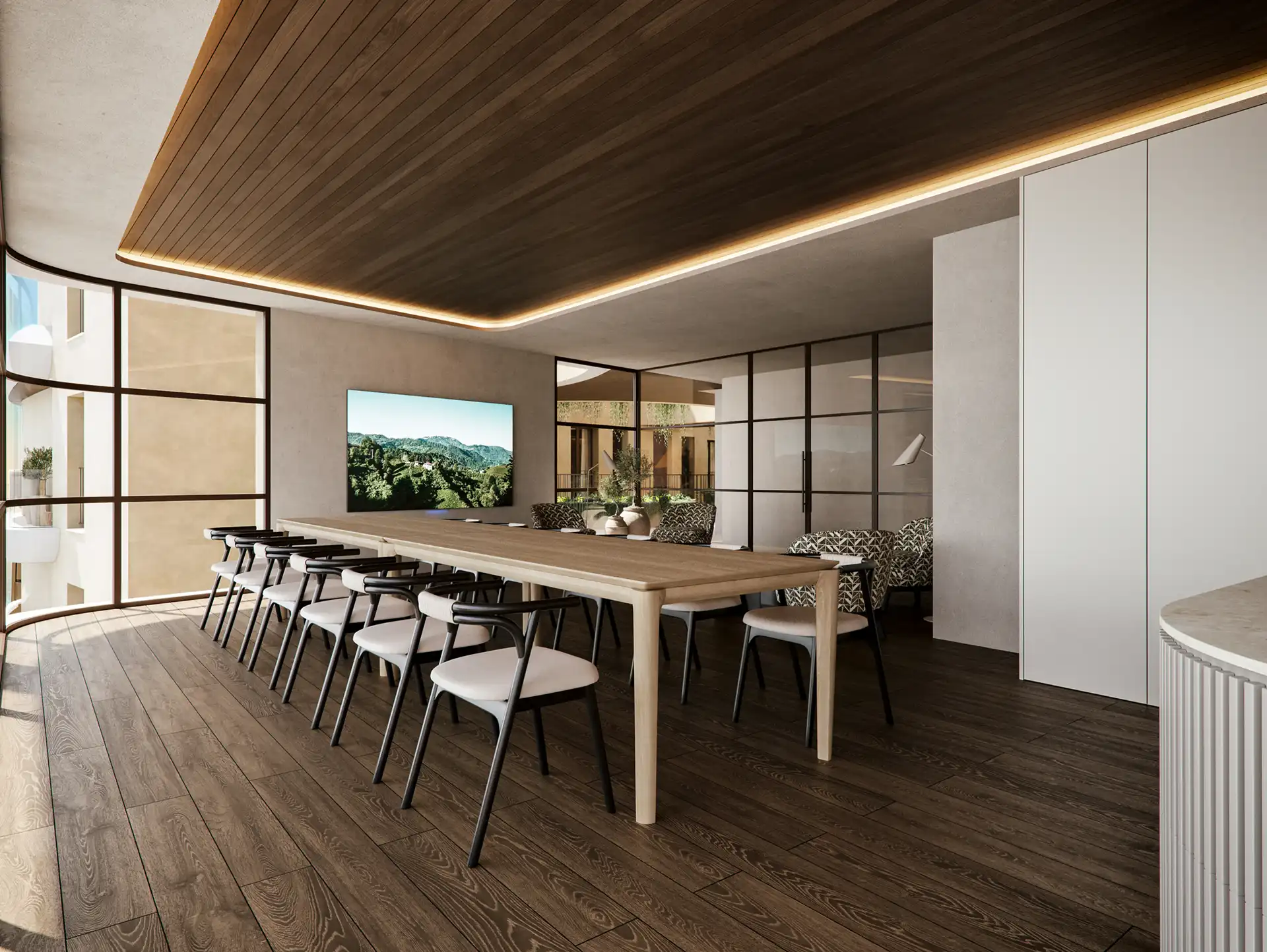 Oleo Fuengirola panoramic sea views from luxury terrace with Mediterranean coastline Fuengirola