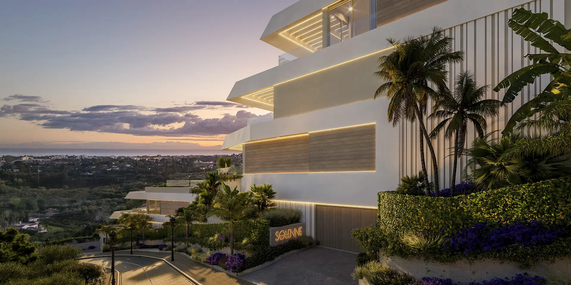 Solenne Benahavis designer kitchen modern appliances luxury finishes open plan living Benahavis