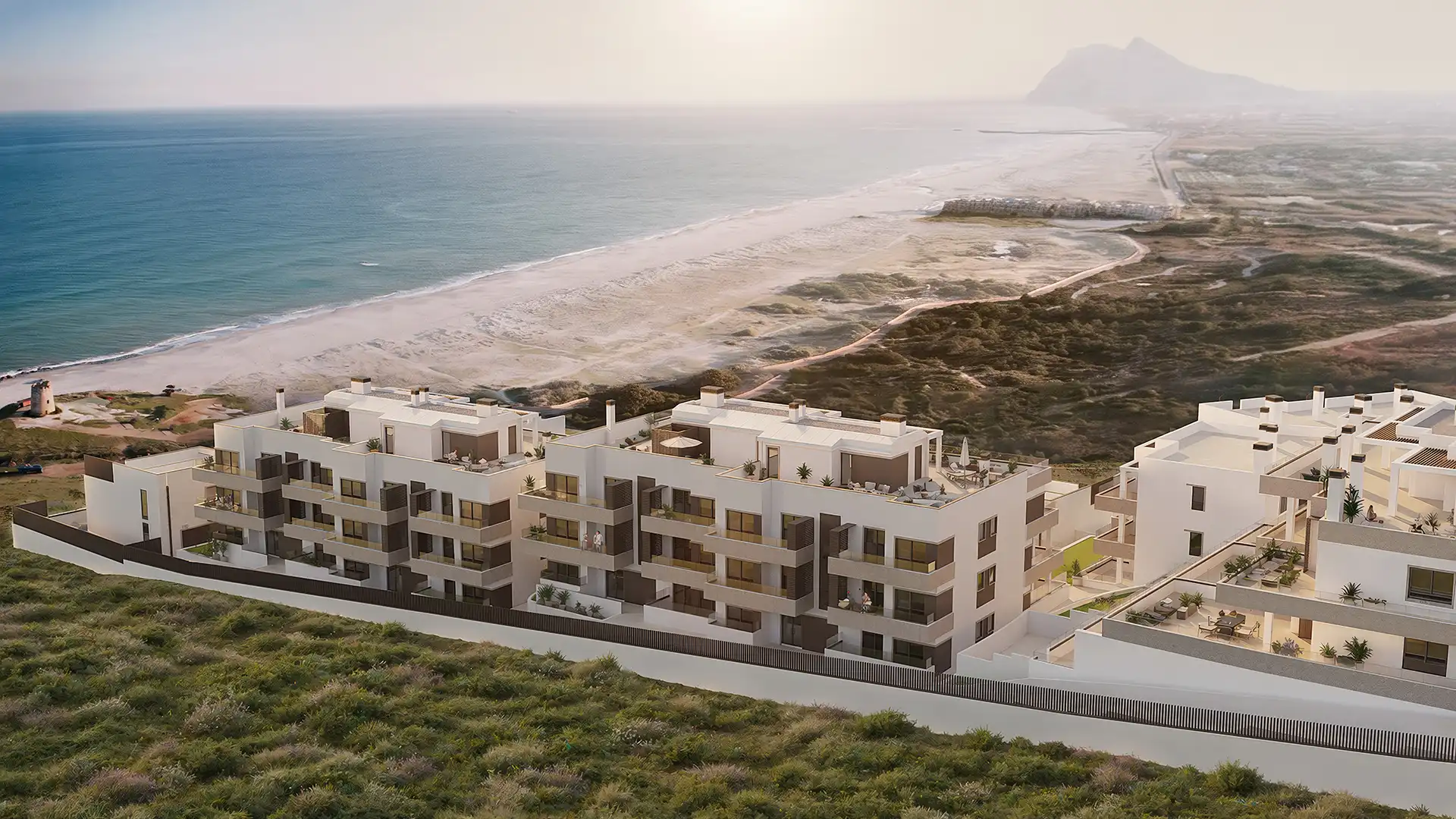 Paraiso Beach modern beachfront apartments in La Alcaidesa