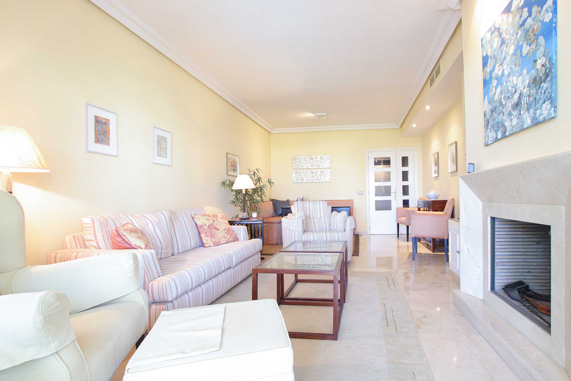 Bedroom used as study with single bed, Cerro Blanco Nueva Andalucia
